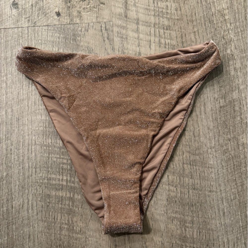 Dippin Daisy’s Brown Shimmer Bikini Bottom